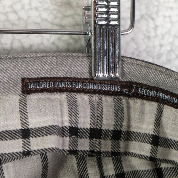 Jacob Cohen Pants Mens 36X28 Gray Wool Straight Leg Casual Classic - Picture 10 of 13